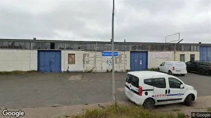 Fastighetsmarker till försäljning i Halmstad - Bild från Google Street View